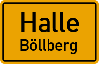 Rabeninselbrücke in HalleBöllberg