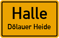 Christian-Wilhelm-Weg / Naturlehrpfad I in HalleDölauer Heide