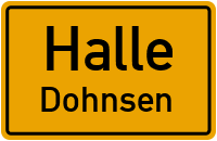 Kanalstraße in HalleDohnsen