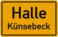 Hallenstraße in HalleKünsebeck