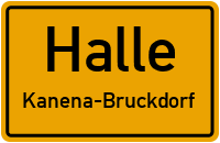 Leipziger Chaussee in HalleKanena-Bruckdorf