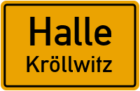 Am Gestüt Kreuz in HalleKröllwitz