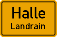 Straßen in Halle Landrain
