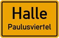 Gudrun-Goeseke-Straße in HallePaulusviertel