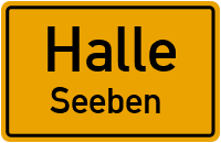 Sennewitzer Landstraße in HalleSeeben