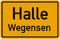 Wegensener Straße in HalleWegensen