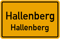 Wallstraße in HallenbergHallenberg