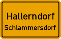 Straßenverzeichnis Hallerndorf Schlammersdorf