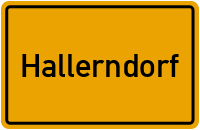 Wo liegt Hallerndorf?