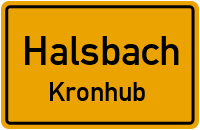 Straßen in Halsbach Kronhub