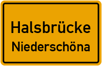 Hetzdorfer Straße in HalsbrückeNiederschöna