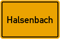 Marktstraße in Halsenbach