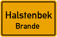 Brödermannsallee in HalstenbekBrande