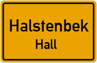 Königstraße in HalstenbekHall