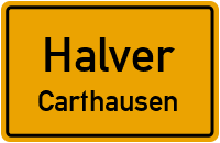 Straßenverzeichnis Halver Carthausen