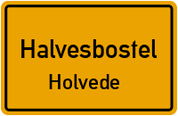 Hauptstraße in HalvesbostelHolvede