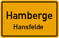 Mühlenweg in HambergeHansfelde