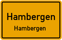 Hauptstraße in HambergenHambergen
