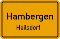 Heilsdorfer Straße in HambergenHeilsdorf
