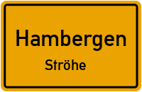 Ströher Straße in 27729 Hambergen (Ströhe)
