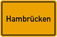 Hambrücken in Baden-Württemberg
