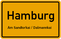 Am Kaiserkai in HamburgAm Sandtorkai / Dalmannkai