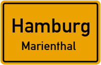 Kurvenstraße in HamburgMarienthal