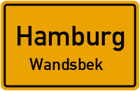 Wandsbeker Zollstraße in HamburgWandsbek