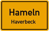 Straßenverzeichnis Hameln Haverbeck