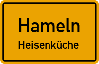 Straßenverzeichnis Hameln Heisenküche
