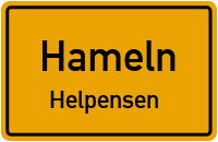 Straßenverzeichnis Hameln Helpensen