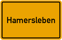 Hamersleben in Sachsen-Anhalt