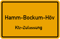 Zulassungstelle Hamm-Bockum-Höv