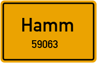 Straßen in 59063 Hamm