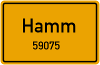 Straßen in 59075 Hamm