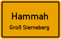 Straßenverzeichnis Hammah Groß Sterneberg