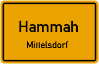 Hauptstr. in HammahMittelsdorf