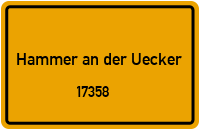 17358 Hammer an der Uecker