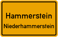 Hauptstraße in HammersteinNiederhammerstein