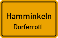 Baumschulenweg in HamminkelnDorferrott