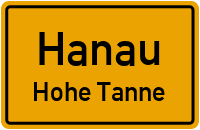 Weimarer Straße in HanauHohe Tanne