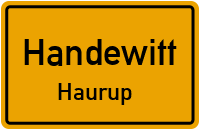 Straßen in Handewitt Haurup