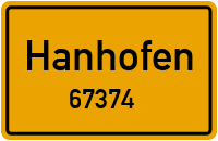 67374 Hanhofen