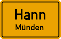 City Sign Hann. Münden