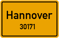 Straßen in 30171 Hannover
