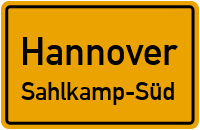 Kiebitz-Allee in HannoverSahlkamp-Süd