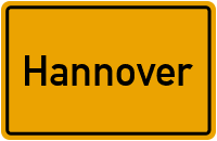 City Sign Hannover
