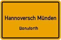 Pionierstraße in Hannoversch MündenBonaforth