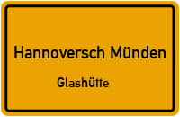 an Der Glashütte in Hannoversch MündenGlashütte