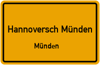 Mittlerer Wemmbergweg in Hannoversch MündenMünden